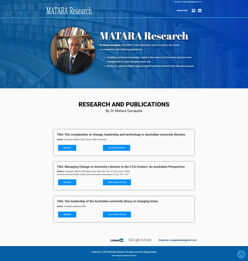 Web Design Matara Research